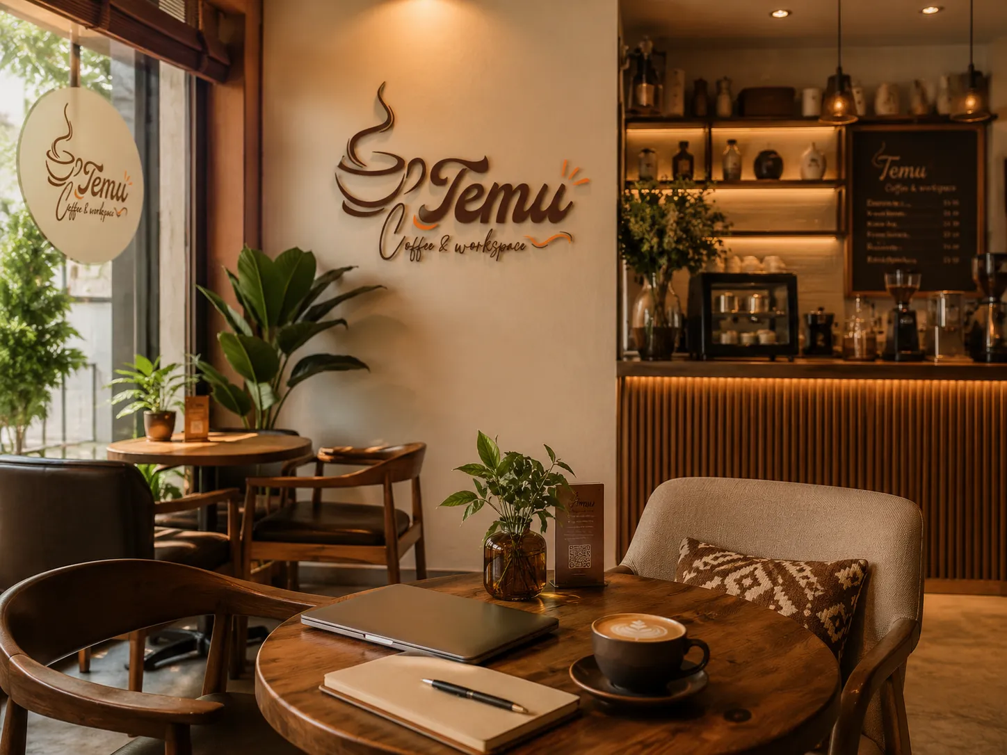 Interior Temu Cafe